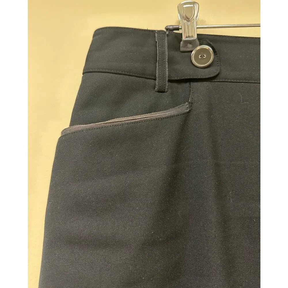 EP Pro Women Black Golf Blokette Classic Pockets Mini Skort Size 16